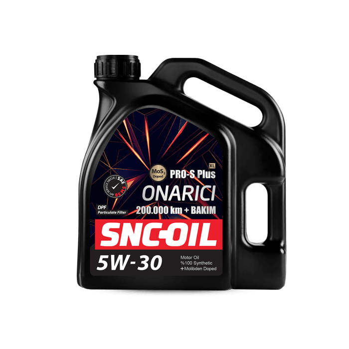 SNC-OIL 200.000 Km + Bakım Pro-S Plus XL Onarıcı 5W-30 Motor Yağı (4 Litre)