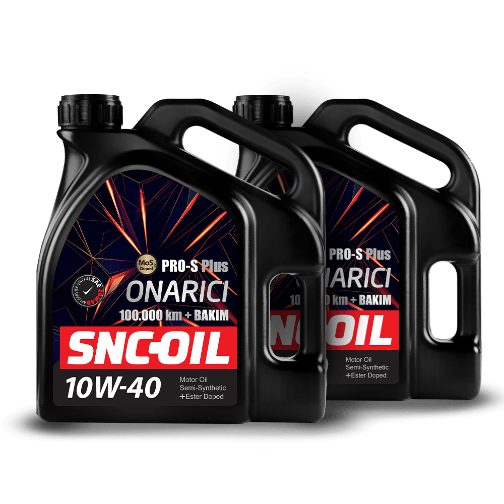 SNC-OIL 100.000 Km + Bakım Pro-S Plus Onarıcı 10W-40 Motor Yağı (8LT) 8 LİTRE