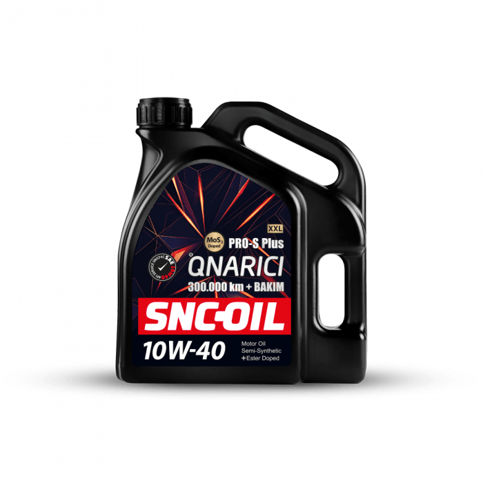 SNC-OIL 300.000 Km + Bakım Pro-S Plus XXL Onarıcı 10W-40 Motor Yağı (4 Litre)