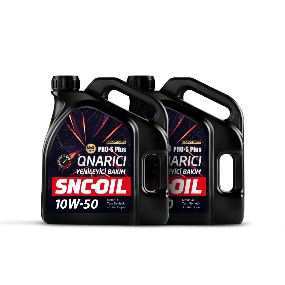 SNC-OIL Yenileyici Bakım 10W/50 Motor Yağı (4+4 Litre)