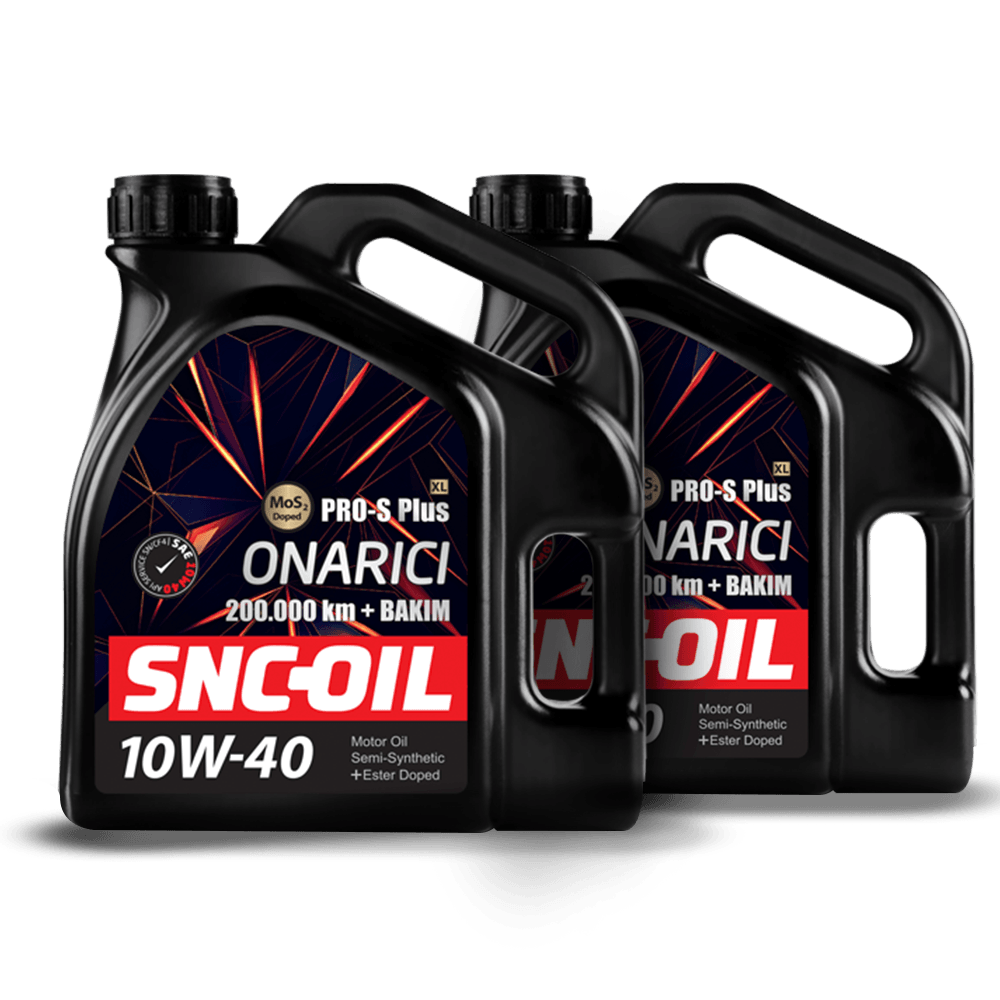 SNC-OIL 200.000 + Bakım Pro-S Plus XL Onarıcı 10W-40 Motor Yağı (4+4 Litre)