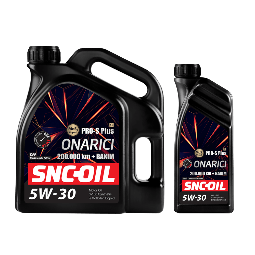 SNC-OIL 200.000 Km + Bakım Pro-S Plus XL Onarıcı 5W-30 Motor Yağı(4+1 T)