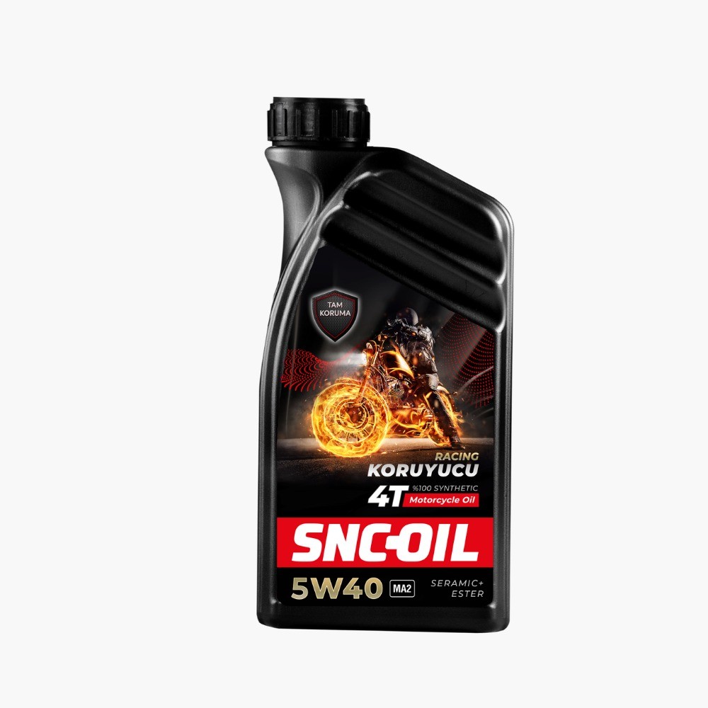 SNC-OIL Koruyucu Racıng 4T 5W-40 Motosiklet Yağı