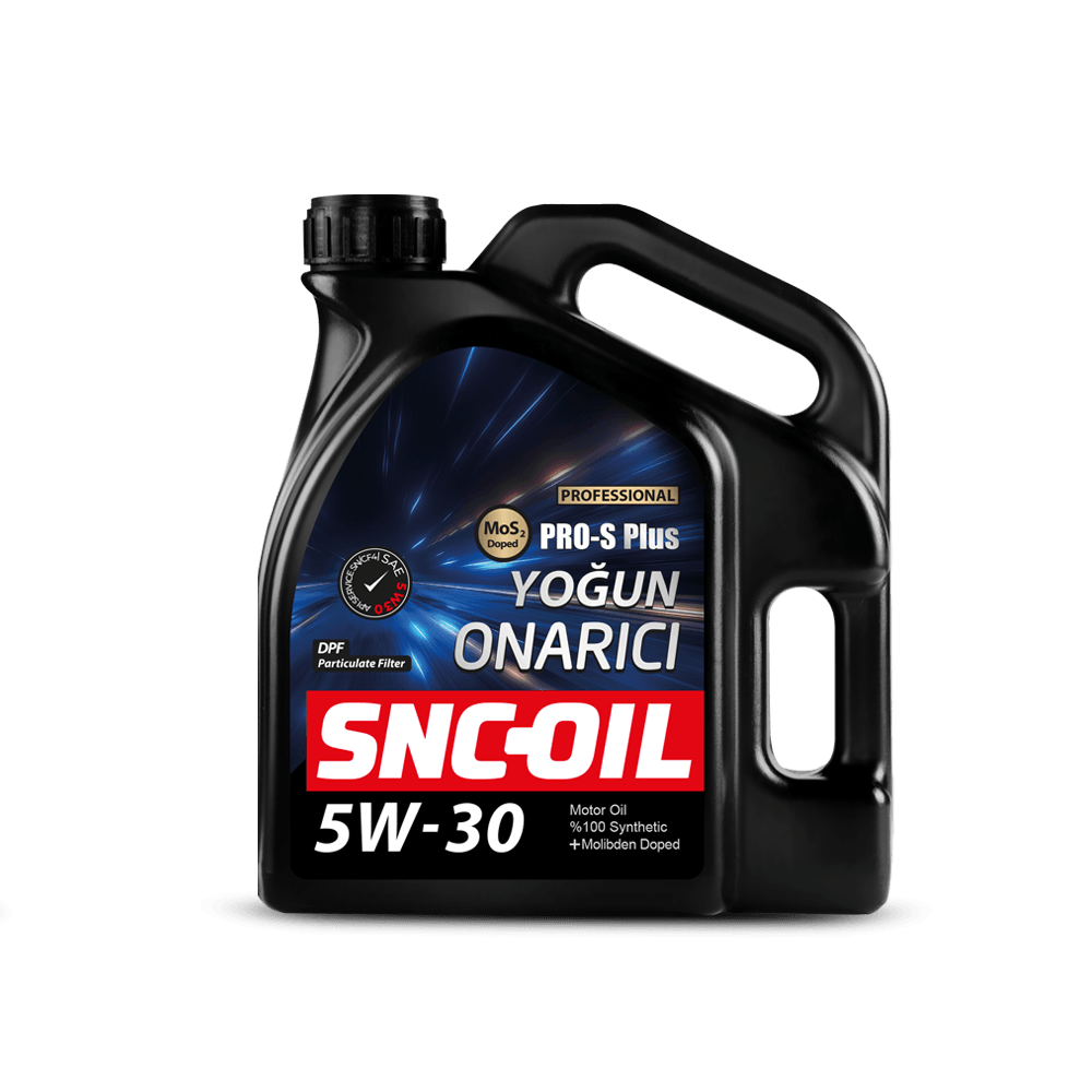 SNC-OIL Pro-S Plus Yoğun Onarıcı Mos2 5W-30 Motor Yağı (5 Litre)