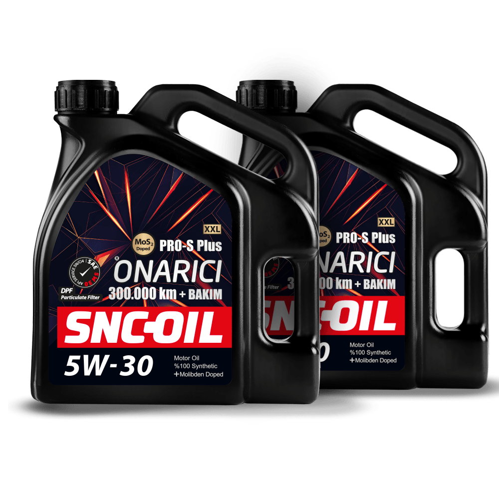 SNC-OIL 300.000 Km + Bakım Pro-S Plus XXL Qnarıcı 5W-30 Motor Yağı (4+4) 8 LİTRE