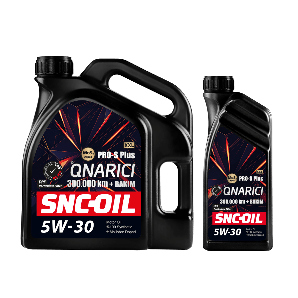 SNC-OIL 300.000 Km + Bakım Pro-S Plus XXL Onarıcı 5W-30 Motor Yağı (4+1Litre)