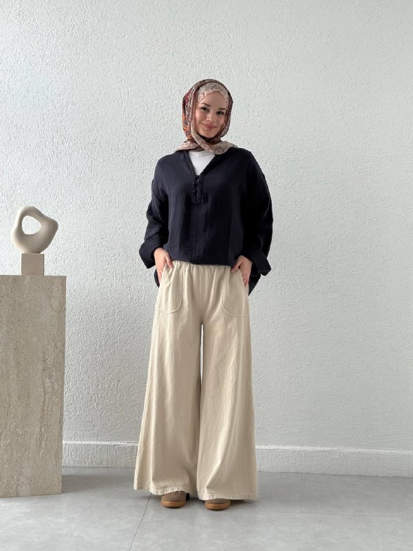 Gabardin Etek Pantolon