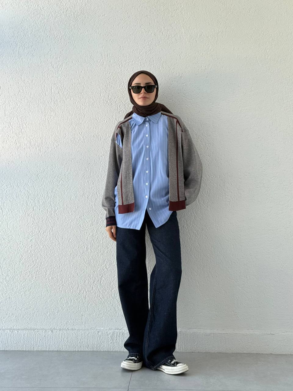 Twıst Model Gömlek Triko 077 