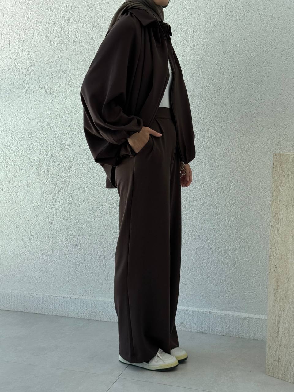 Modal Oysho Ceketli Oversize Takım 608