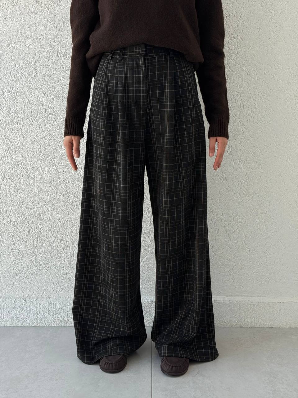 Ekose Palazzo Pantolon 1596