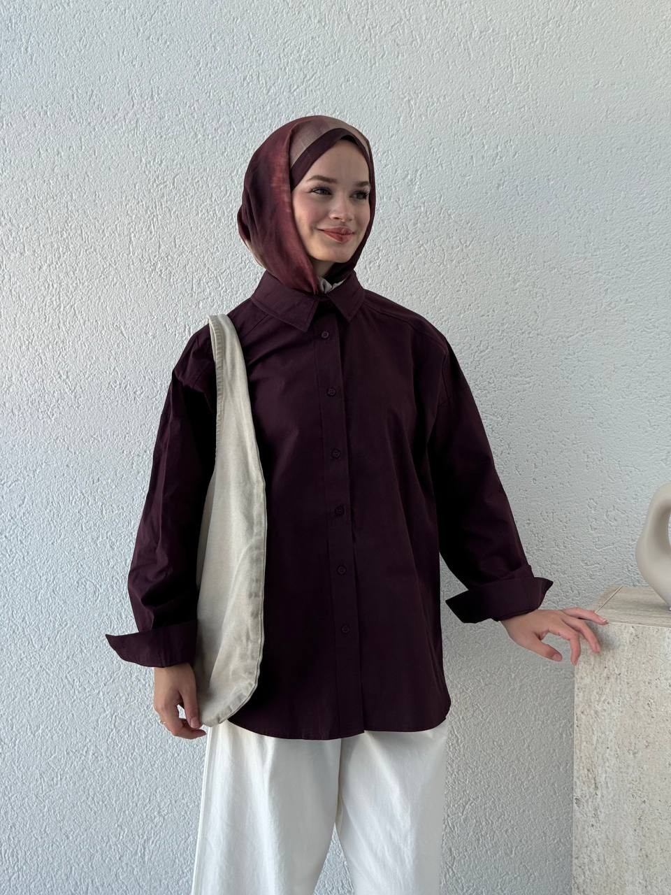 Poplin Oversize Gömlek 4943