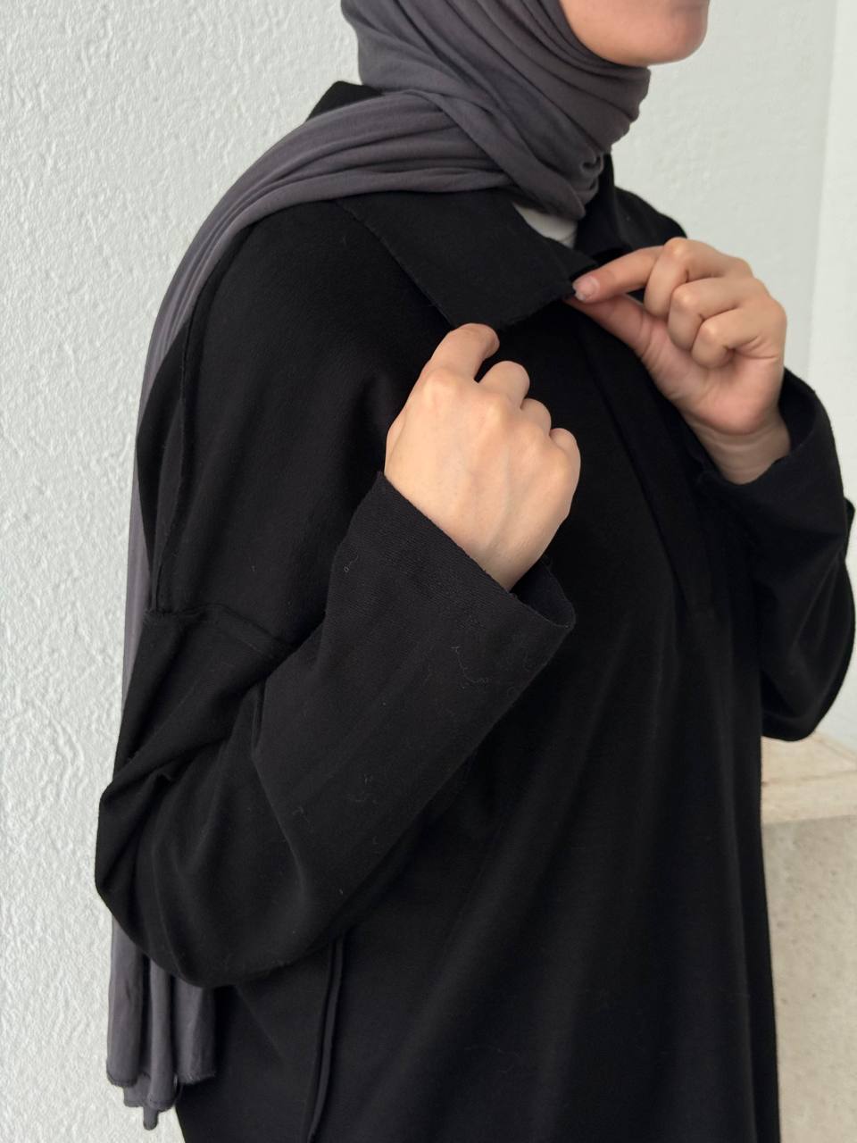 Pis Dikişli Polo Yaka Sweat 0040