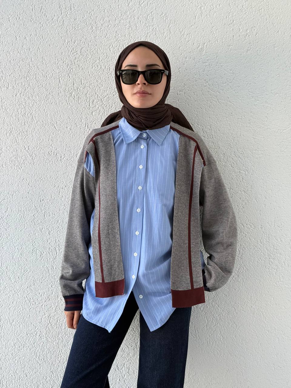 Twıst Model Gömlek Triko 077 