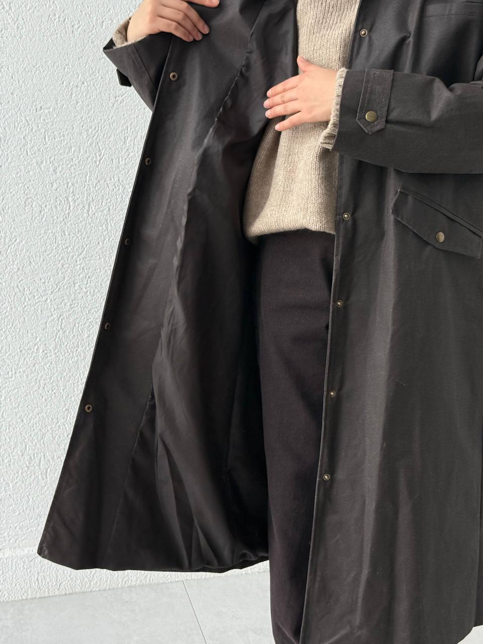 Barbour Kadife Yaka B Kalite Trenç FL 250605