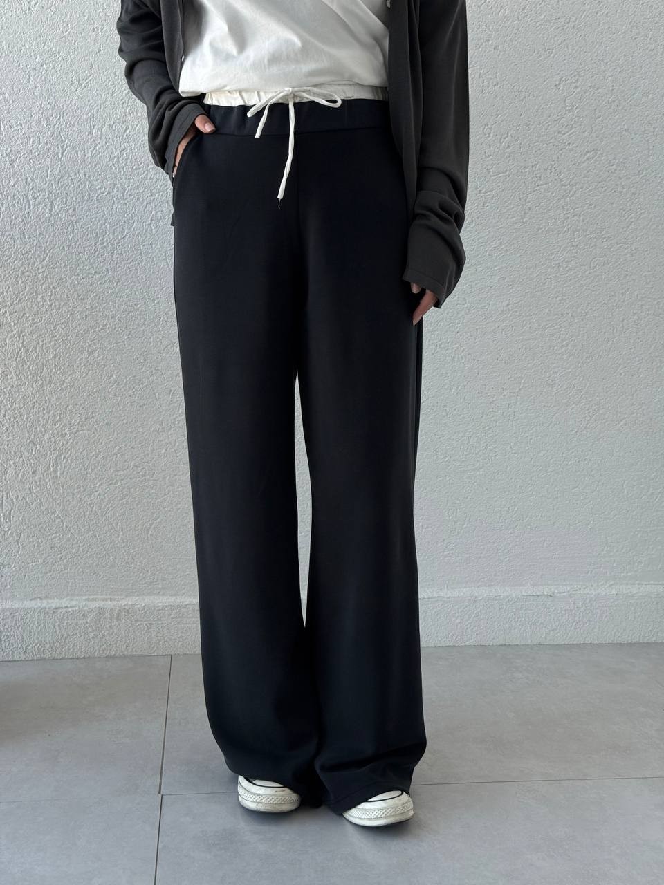 Oysho Kumaş Bel Saten Detaylı Pantolon hvn