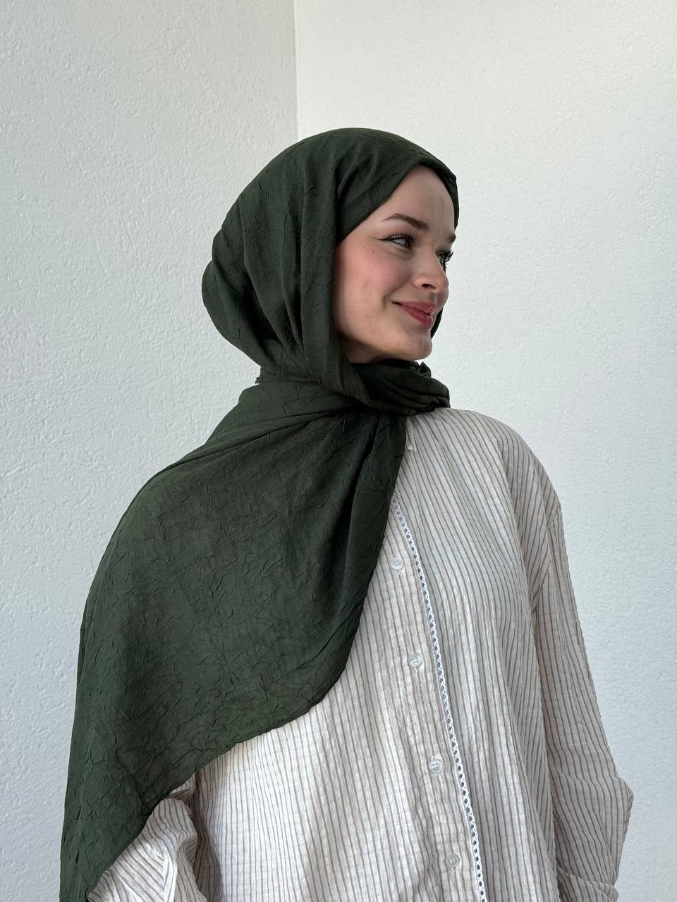 Bambu Şal - Haki
