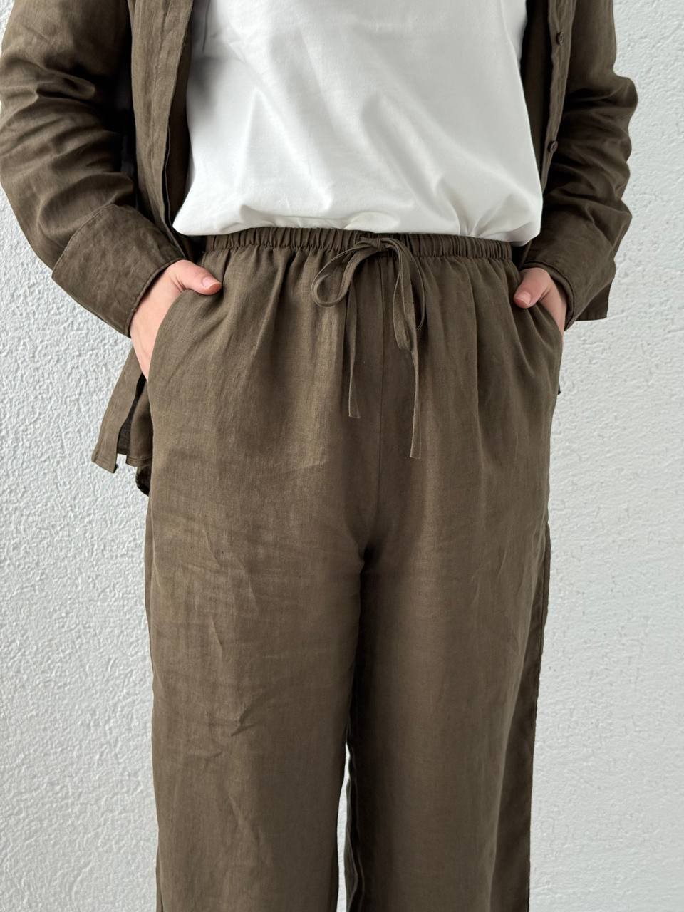 Premium Kalite Keten Pantolon - Haki