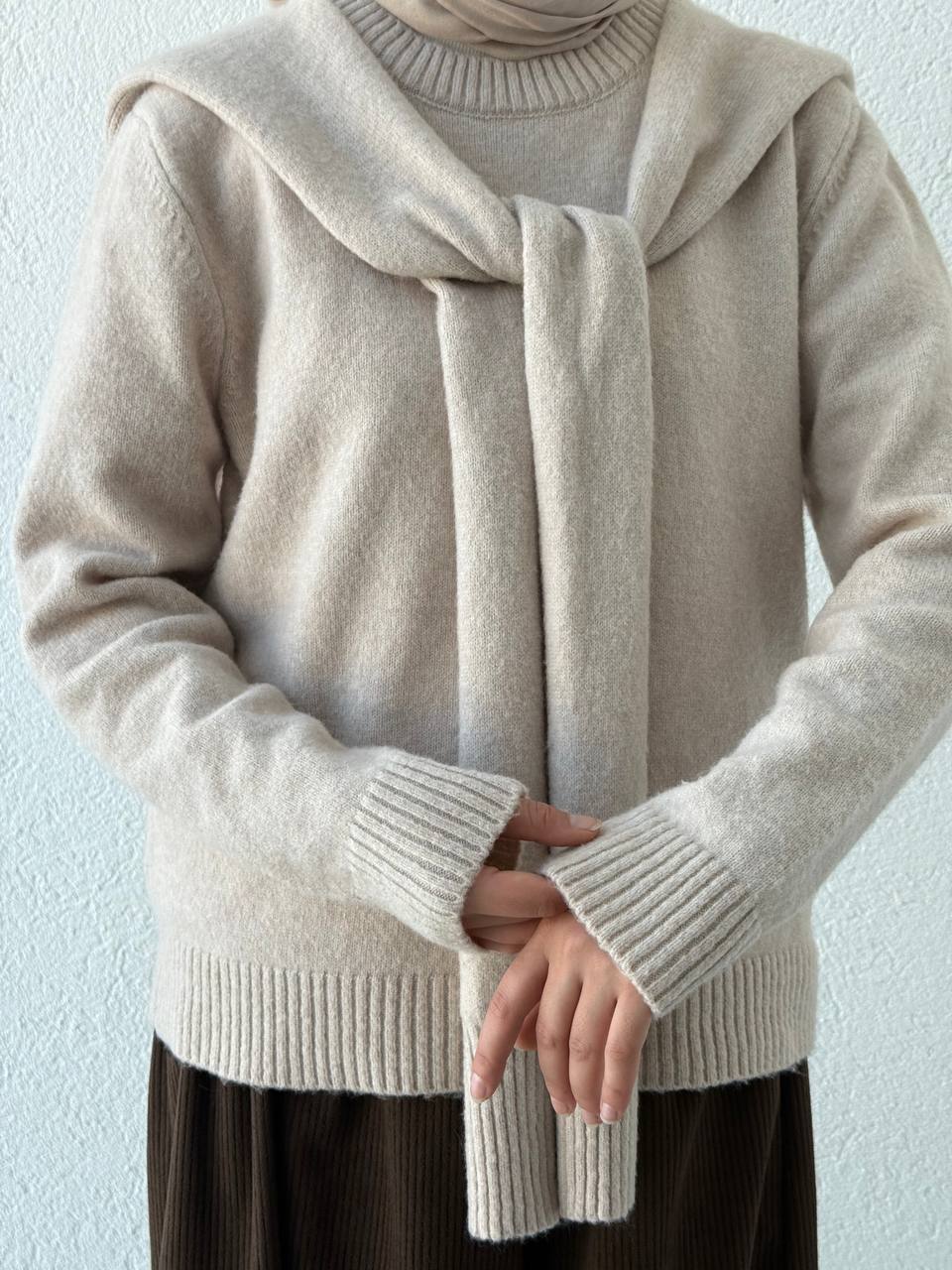 Atkılı Kısa Kazak NM - Vizon