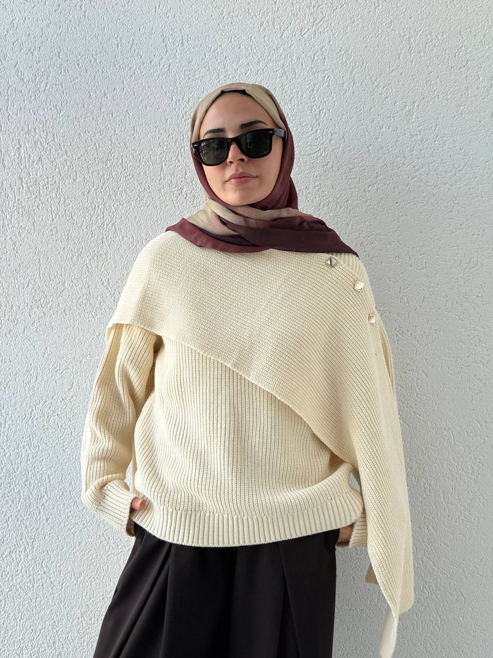 Atkısı Delikli Seyyar Triko Kazak 250670