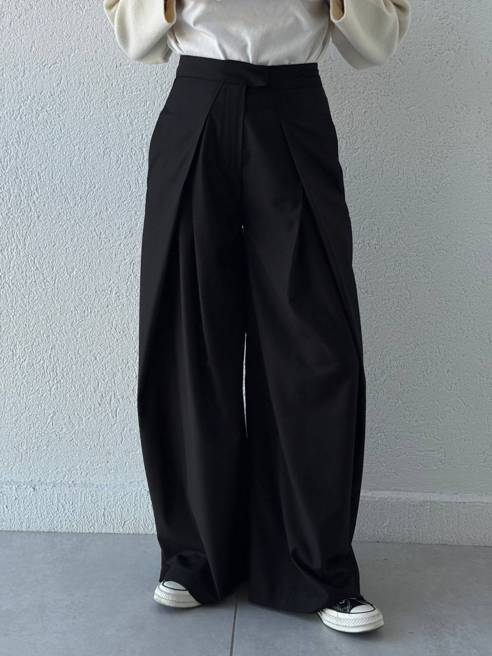 Oysho Model Etek Pantolon Formunda Pantolon 251726 - Siyah