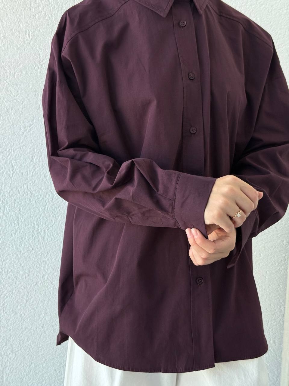 Poplin Oversize Gömlek 4943