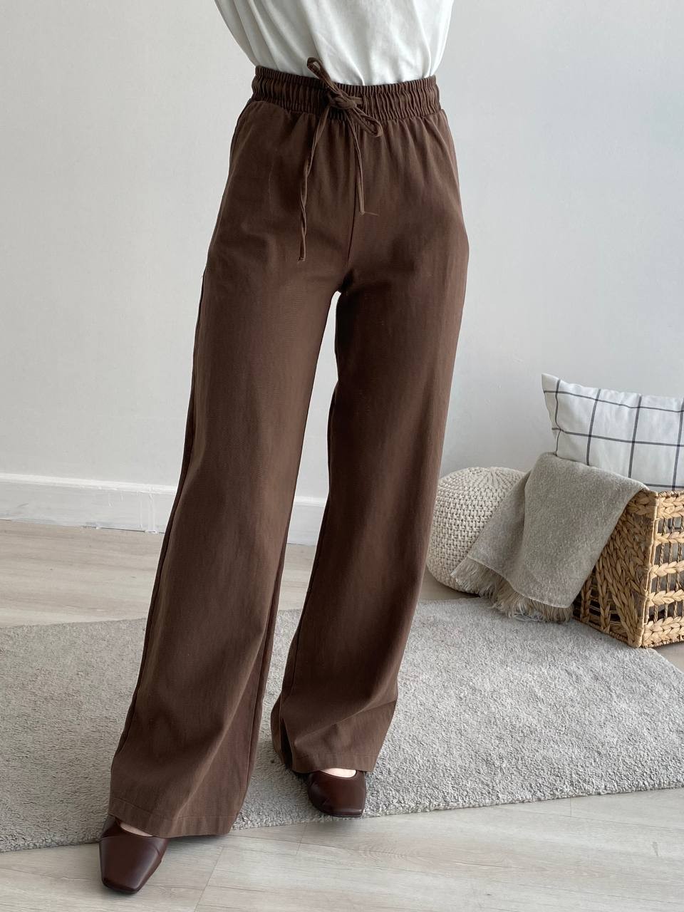 Gabardin Kimono Takım 8629 - Kahve