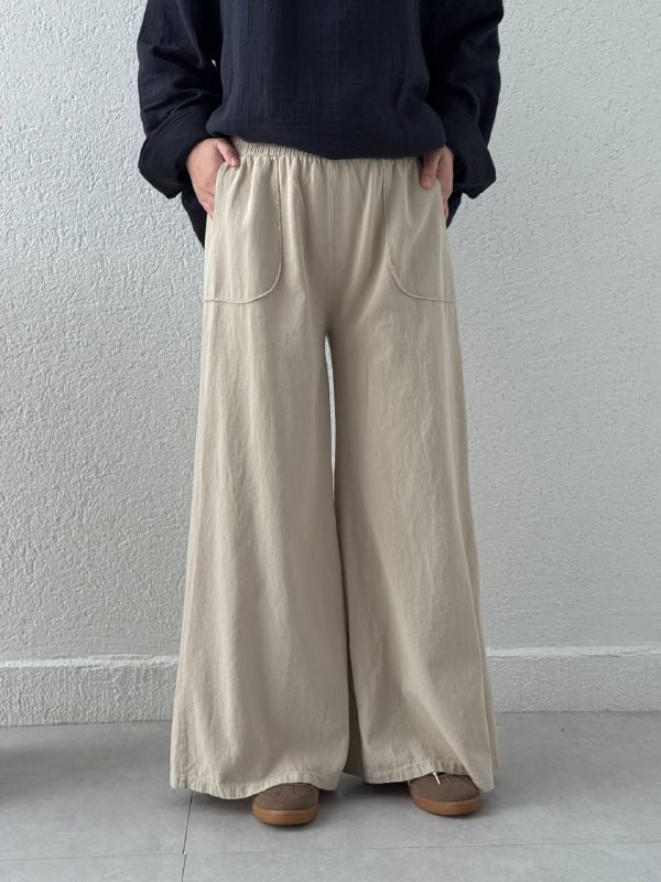 Gabardin Etek Pantolon