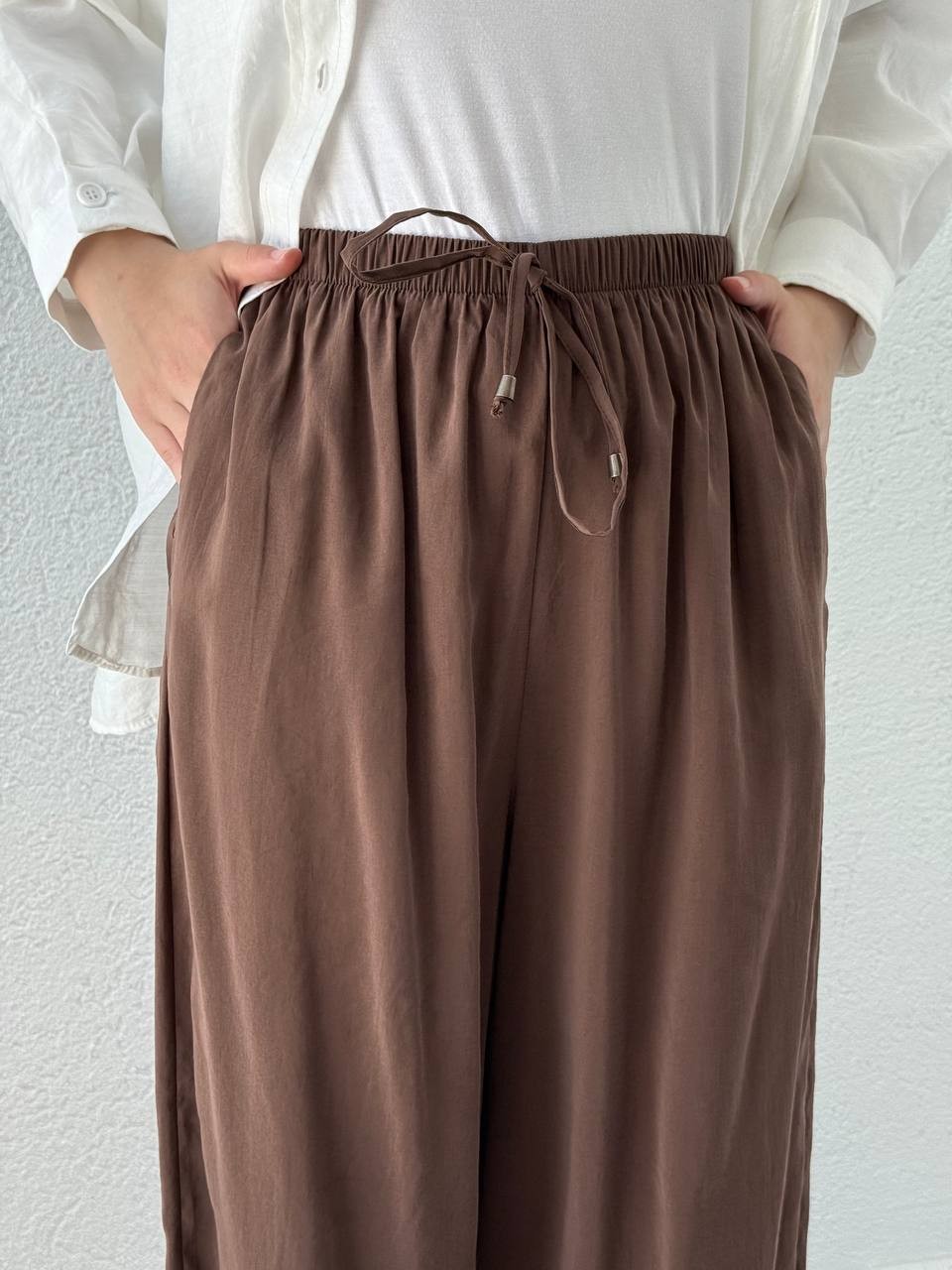 Modal Baggy Şalvar Pantolon 51106