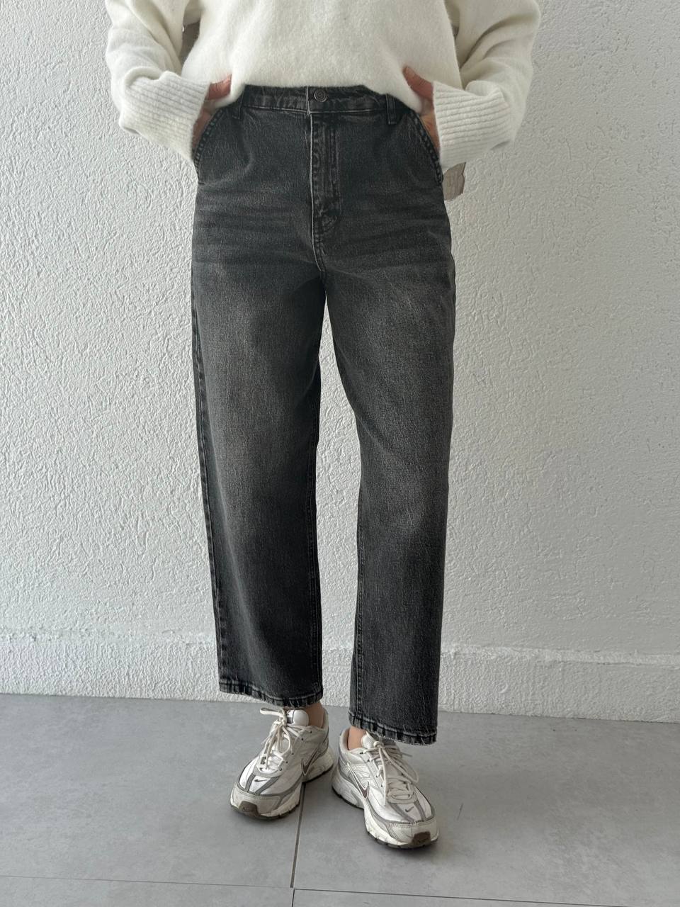 Pamuk Bagy Kot Pantolon 3001 - Gri