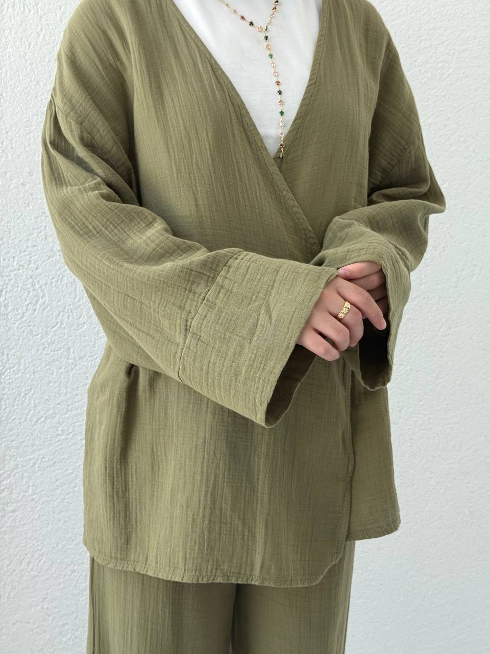 Müslin Kimono Takım 8754