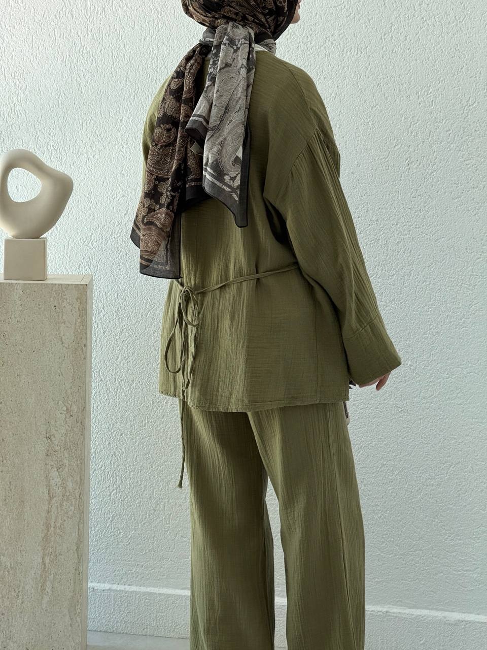 Müslin Kimono Takım 8754