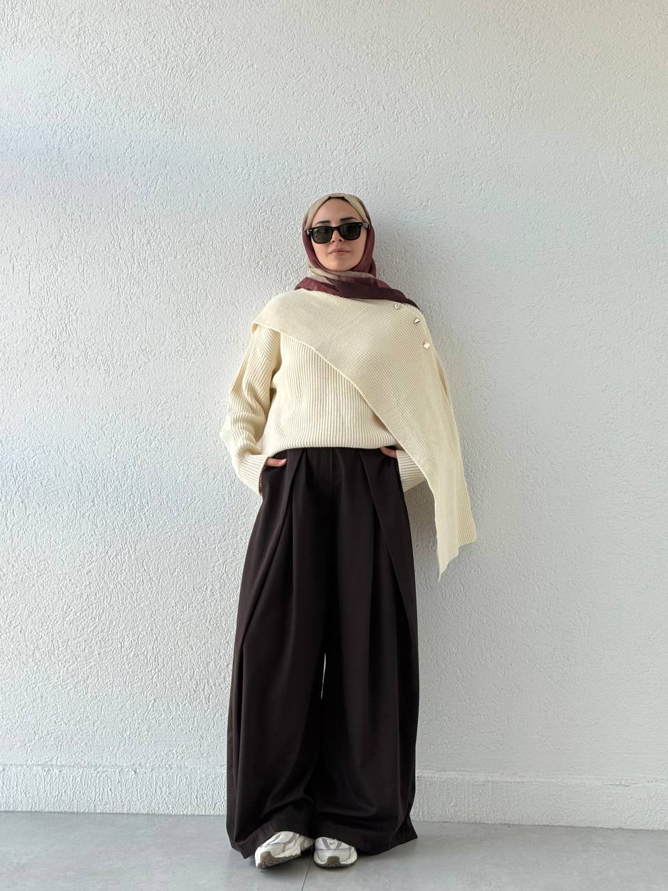 Atkısı Delikli Seyyar Triko Kazak 250670