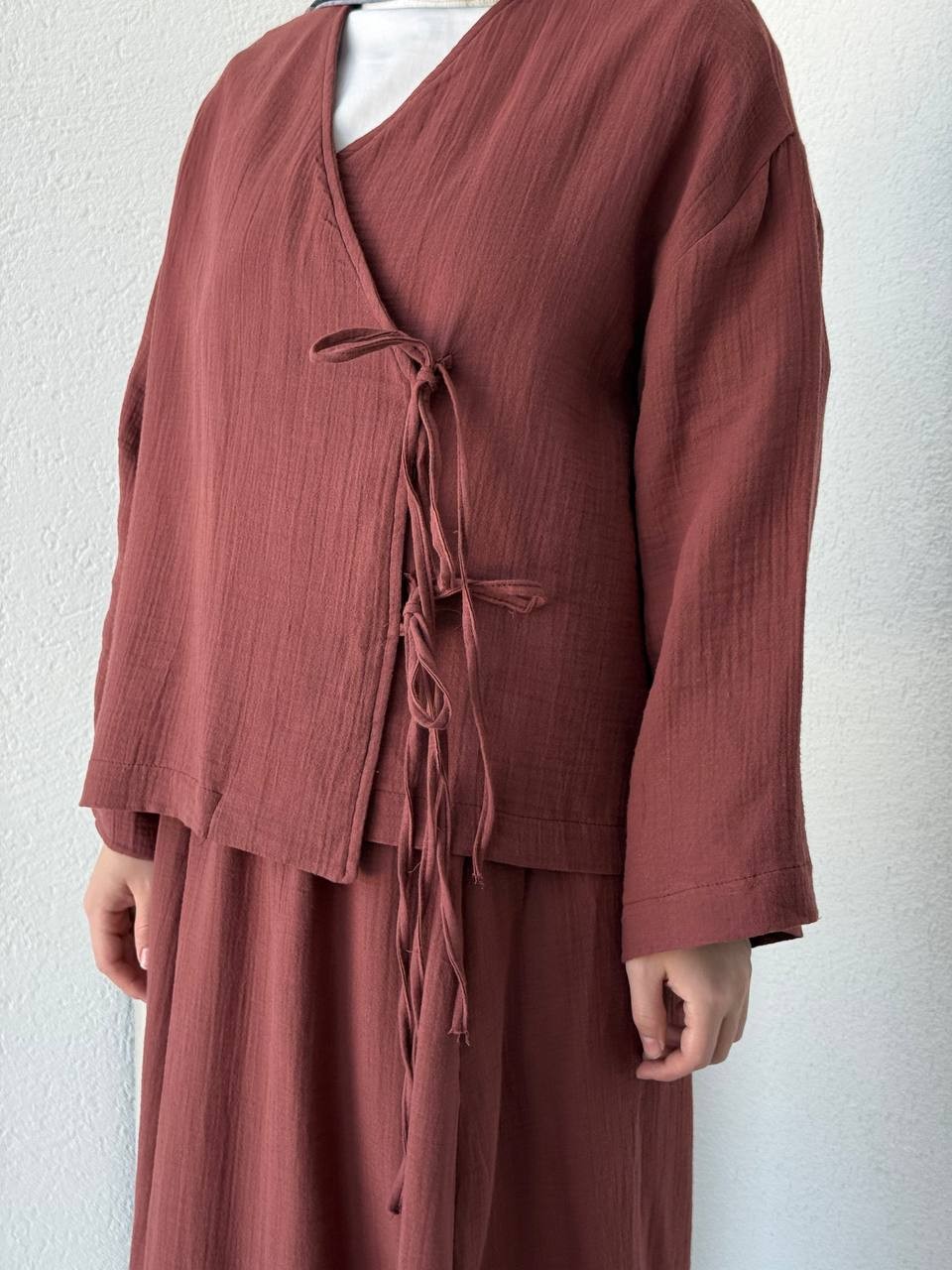 Muslin Etekli Takım 8717