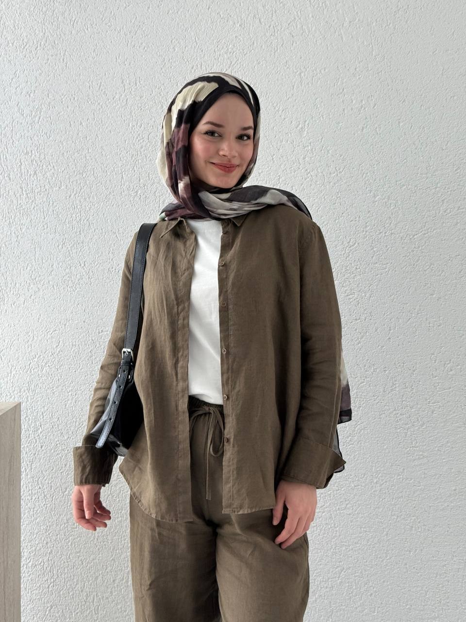 Premium Kalite Keten Gömlek - Haki