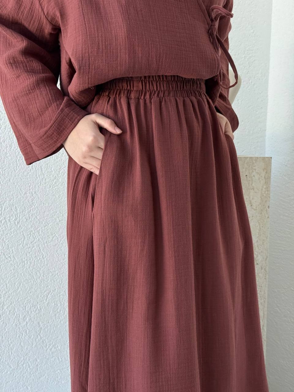 Muslin Etekli Takım 8717