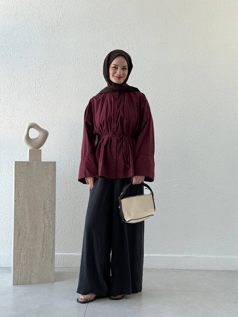Tencel Etek Pantolon 