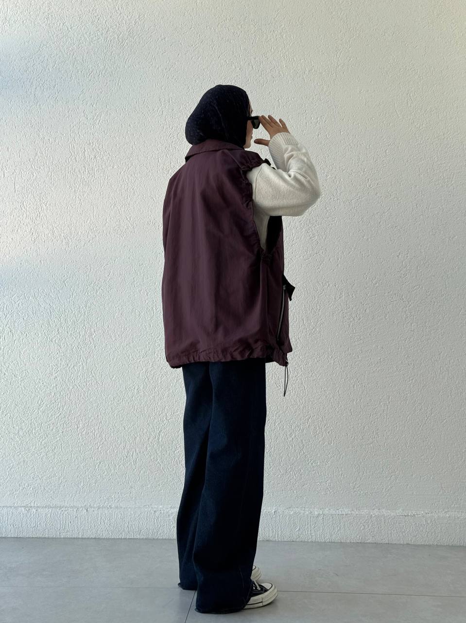 Zara Model Kol Lastik Detaylı Yelek