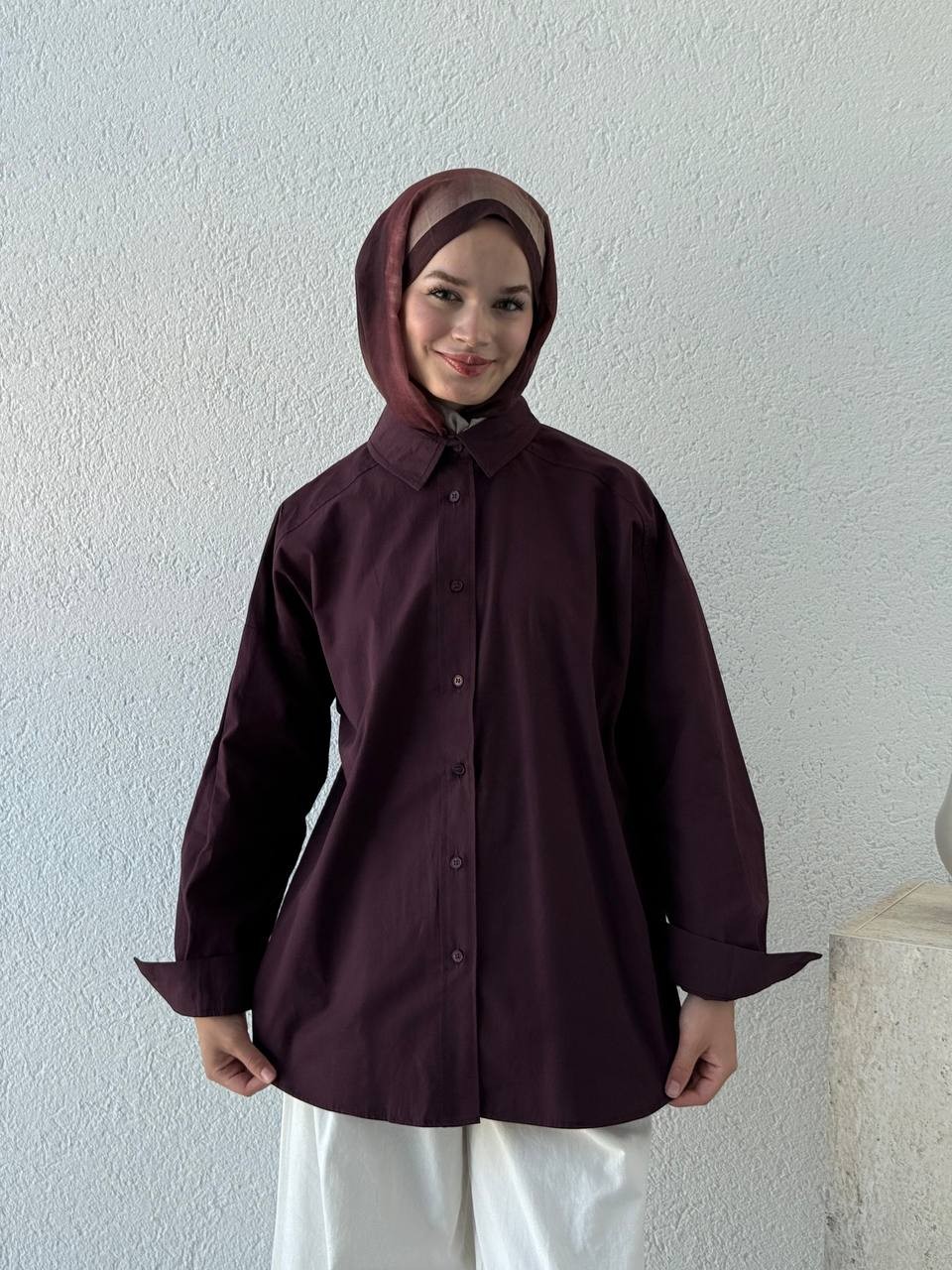 Poplin Oversize Gömlek 4943
