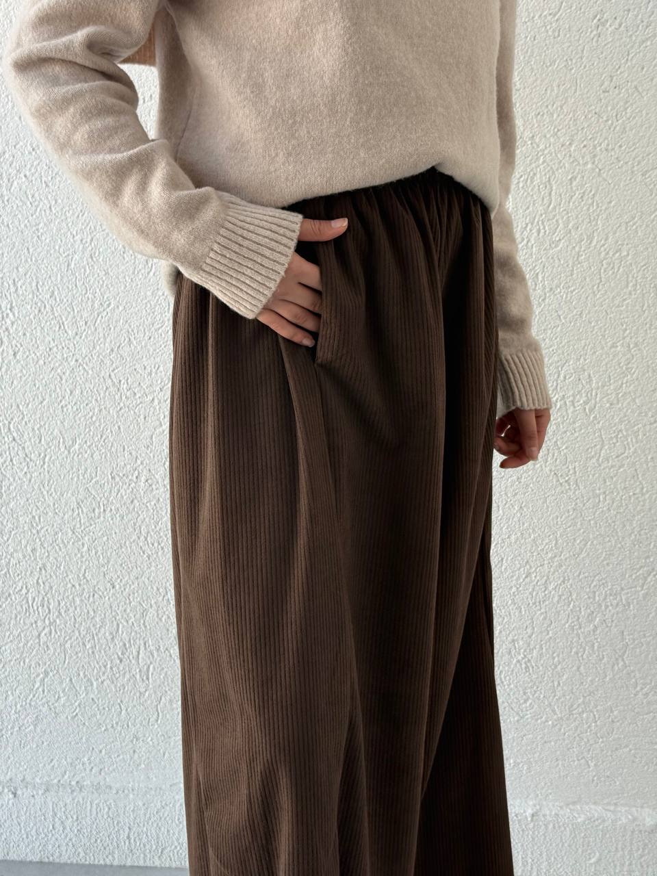 ZR Model Şalvar Kadife Pantolon NM