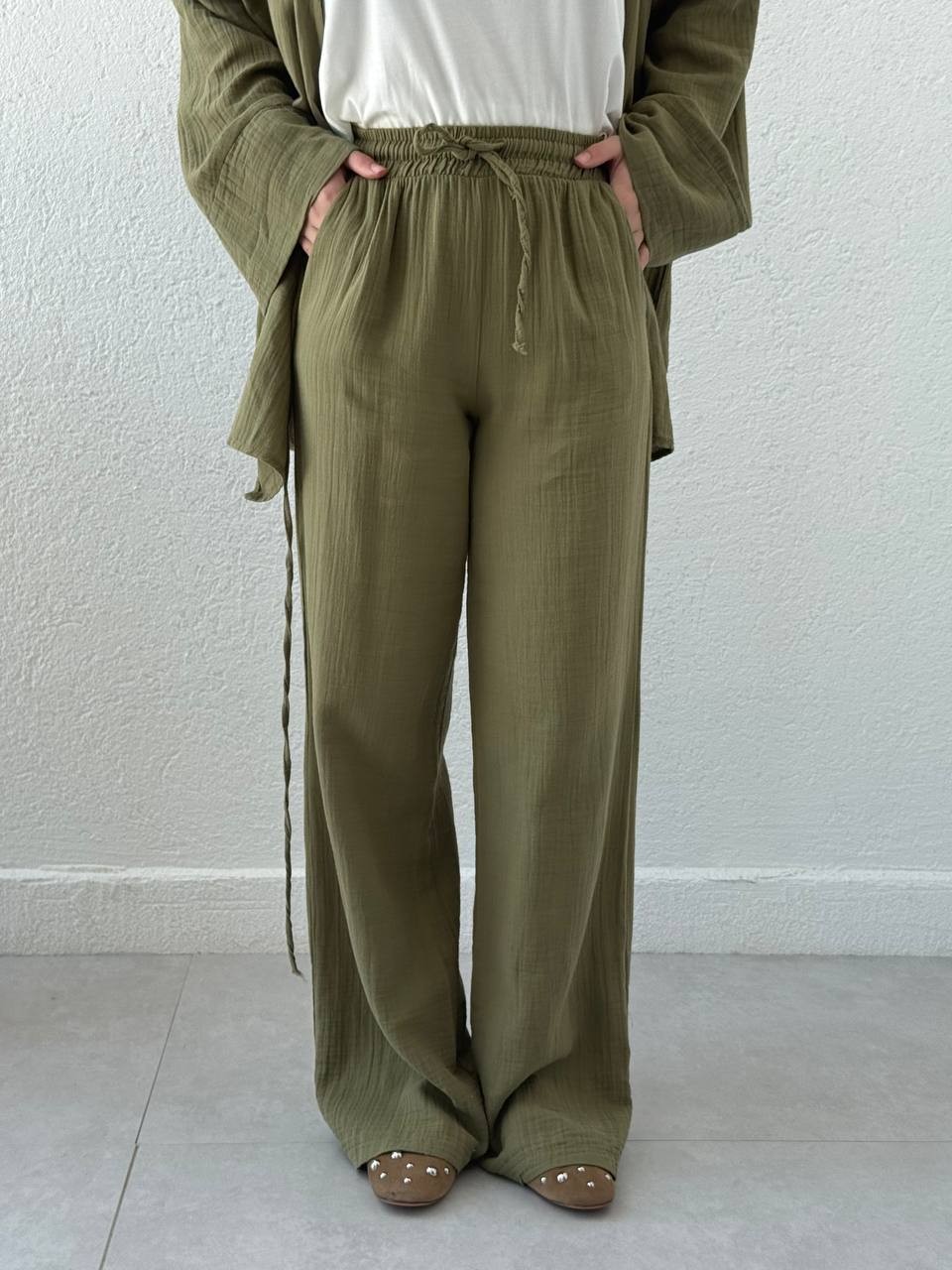Müslin Kimono Takım 8754