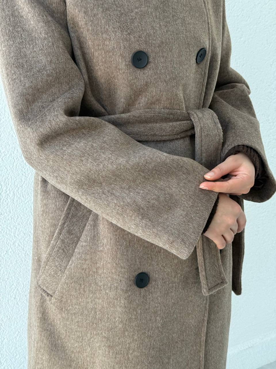 Dik Yaka Oversize Kaban  410051