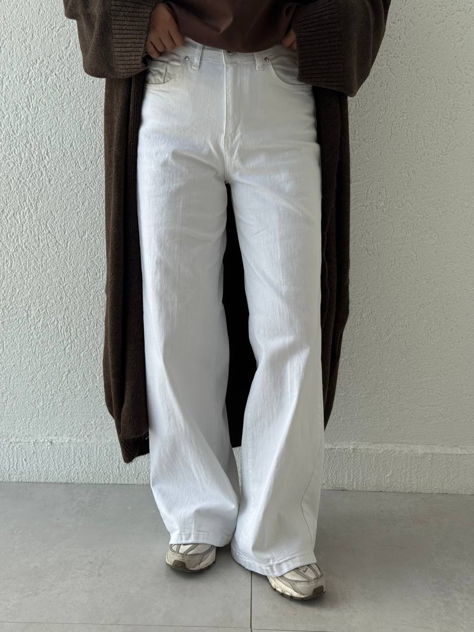 Likralı Palazzo Kot Pantolon 030