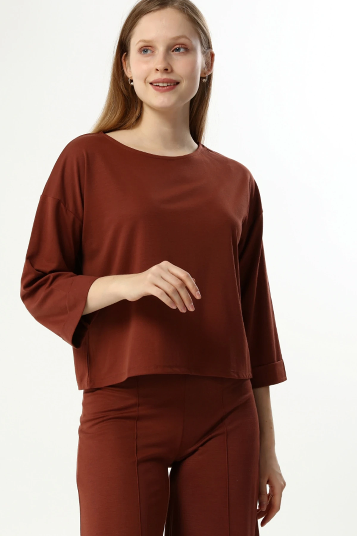 Kadın Alt-Üst Takım - Kiremit