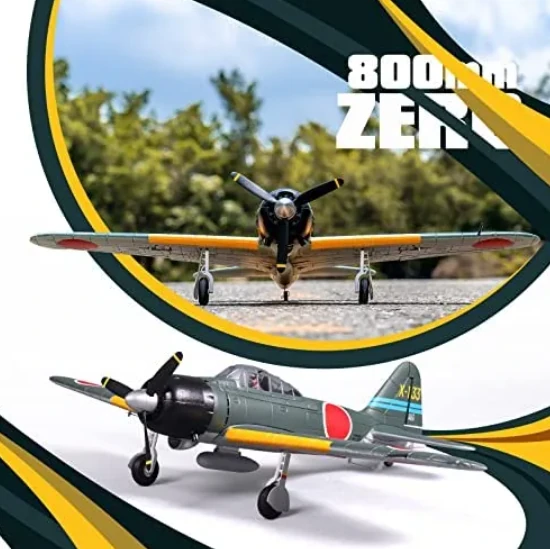 FMS 800mm (31,5 inç) Zero A6M3 V2 Uçağı, PNP