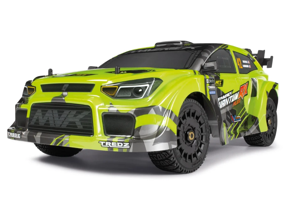 Maverick QuantumRX FLUX 1/8 4WD Fırçasız Ralli Arabası Yeşil