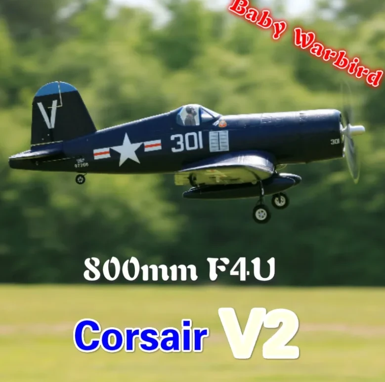 FMS 800mm F4U Corsair V2 Reflex V2 PNP ile