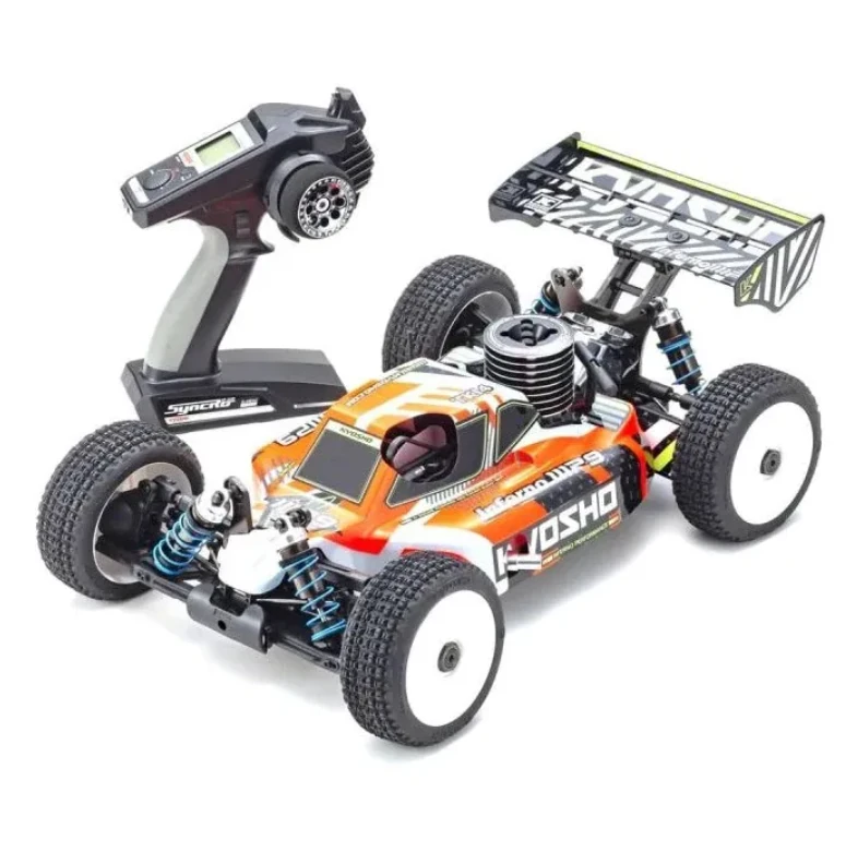 KYOSHO 1/8 Ölçekli R/C 21 Motorlu 4WD Yarış Arabası Readyset Inferno MP9 TKI4 V2 33021