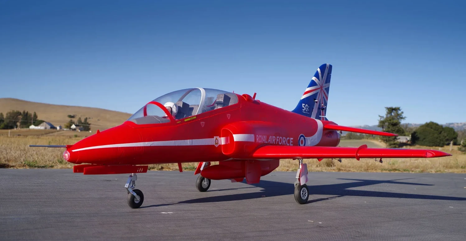 FMS EDF Jet 80mm Bae Hawk Reflex V2, PNP