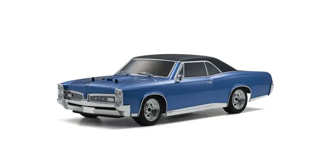 KYOSHO 1:10 Elektrikle Çalışan 4WD FAZER Mk2 FZ02L Serisi RTR 1967 Pontiac GTO Tirol Mavisi