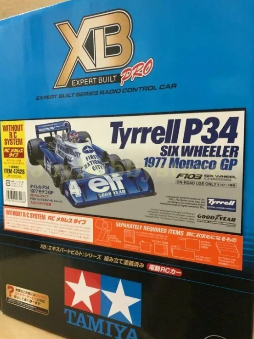 Tamiya RC XB Tyrrell P34 Six Wheeler 1977 Monaco GP RTR